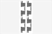 MGA A358 Монтажний комплект гальмівних колодок