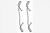 MGA A94 Монтажний комплект гальмівних колодок