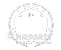 Nipparts J3505039 Колодки гальмівні
