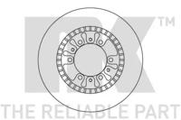NK 203028 Brake disc