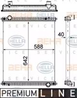 Hella 8MK 376 714-231 Радіатор охолодження двигуна Hella 8MK 376 714-231 Радіатор охолодження двигуна