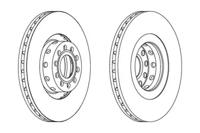 Jurid 562175JC Brake disc