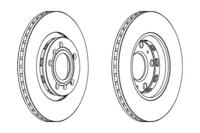 Jurid 562514JC Brake disc
