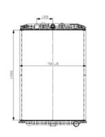 Wilmink Group WG1721525 Радиатор охлаждения двигателя Wilmink Group WG1721525 Радиатор охлаждения двигателя