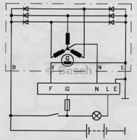 Bosch 0 986 190 020 Реле регулятор
