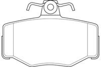 Wagner WBP21545A Brake pads