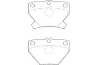 Wagner WBP23521A Brake pads
