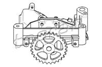 Topran 721 208 Насос оливний двигуна Topran 721 208 Насос оливний двигуна