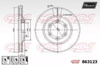 Maxtech 863123.6980 Диск гальмівний Maxtech 863123.6980 Диск гальмівний