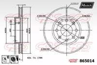 Maxtech 865014.6060 Диск гальмівний