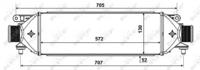 NRF 30752 Радіатор інтеркулера NRF 30752 Радіатор інтеркулера