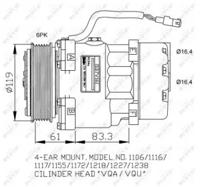 NRF 32040G Компресор кондиціонера