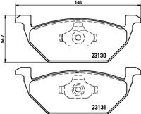 Pagid T1165 Brake pads
