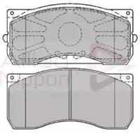 Comline ACV075KPX Колодки тормозные