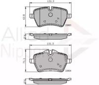 Comline ADB01673 Колодки тормозные Comline ADB01673 Колодки тормозные