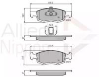 Comline ADB01791 Brake pads Comline ADB01791 Brake pads