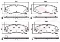 Comline ADB02210 Brake pads