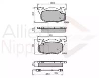 Comline ADB21615 Brake pads
