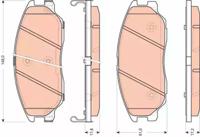 TRW GDB3465 Brake pads
