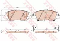 TRW GDB3574 Brake pads