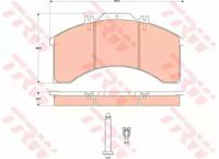 TRW GDB5024 Колодки гальмівні