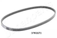 Japanparts DV3PK0670 Belt v Japanparts DV3PK0670 Belt v
