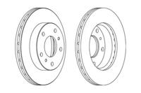 Jurid 563077JC Brake disc