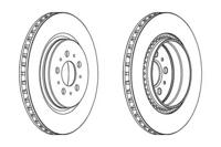 Jurid 563092JC Диск гальмівний