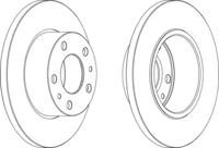 Jurid 569105J Brake disc