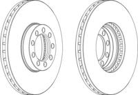 Jurid 569153J Диск гальмівний