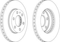 Jurid 569165J Brake disc