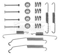 Borg & Beck BBK6078 Комплект монтажный дисковых тормозных колодок
