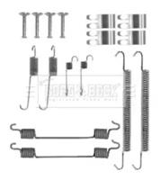 Borg & Beck BBK6330 Монтажний комплект гальмівних колодок