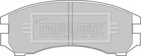 Borg & Beck BBP1051 Колодки гальмівні
