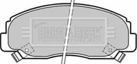 Borg & Beck BBP1341 Колодки гальмівні