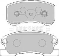 Borg & Beck BBP1434 Колодки гальмівні