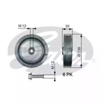 Gates TVD1008A Шкив коленвала