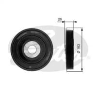 Gates TVD1064 Шків колінвала