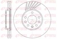 Kawe 6494 10 Brake disc