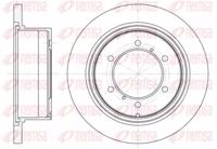 Kawe 6552 00 Brake disc