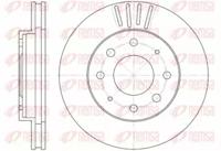 Kawe 6625 10 Brake disc