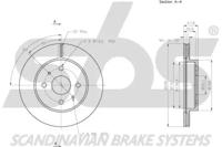 S.B.S. 1815315114 Brake disc
