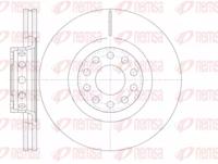 Kawe 6781 10 Brake disc