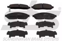 S.B.S. 1501222264 Brake pads