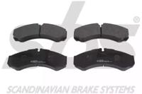 S.B.S. 1501222358 Brake pads