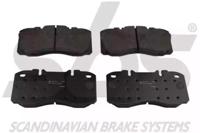 S.B.S. 1501222361 Brake pads