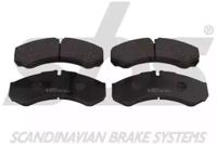 S.B.S. 1501222367 Колодки гальмівні