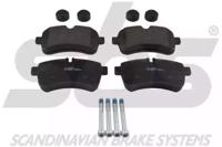 S.B.S. 1501222383 Колодки гальмівні