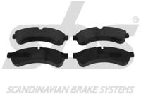S.B.S. 1501222387 Brake pads