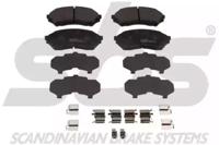 S.B.S. 1501223239 Колодки гальмівні S.B.S. 1501223239 Колодки гальмівні